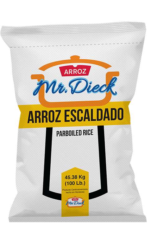 Arroz Mr. Dieck escaldado QQ'100 Lb
